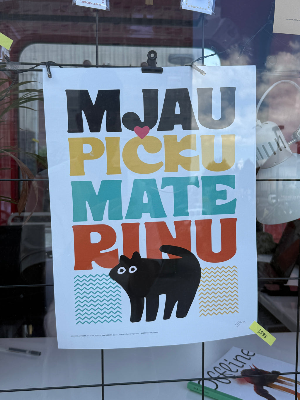 Poster – Mjau