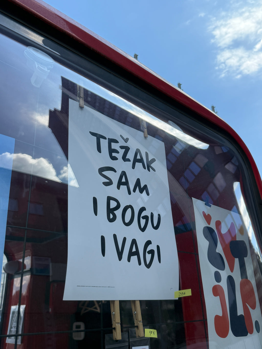 Poster – Težak sam i Bogu i Vagi
