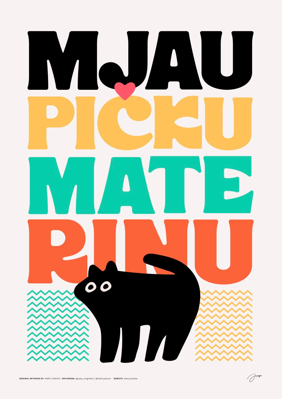 Poster – Mjau